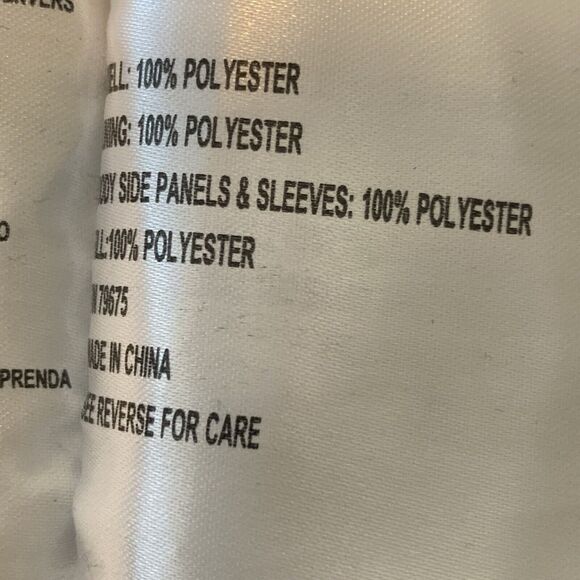 MICHAEL‎ Michael Kors Jacket Small Hooded Lightweight Down Coat Black - Picture 8 of 9